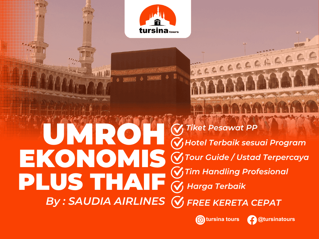 UMROH MUSIM 1447 H | 9 HARI BY SAUDIA AIRLINES | EKONOMIS 24 DESEMBER 2025